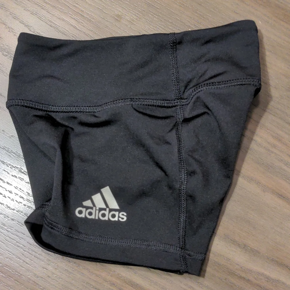 Adidas Black Sport Shorts- XS Youth